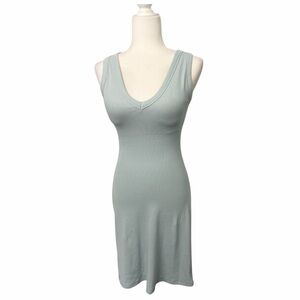 OGLmove Flattering V-neck A-line New Airy Brami Tank Dress